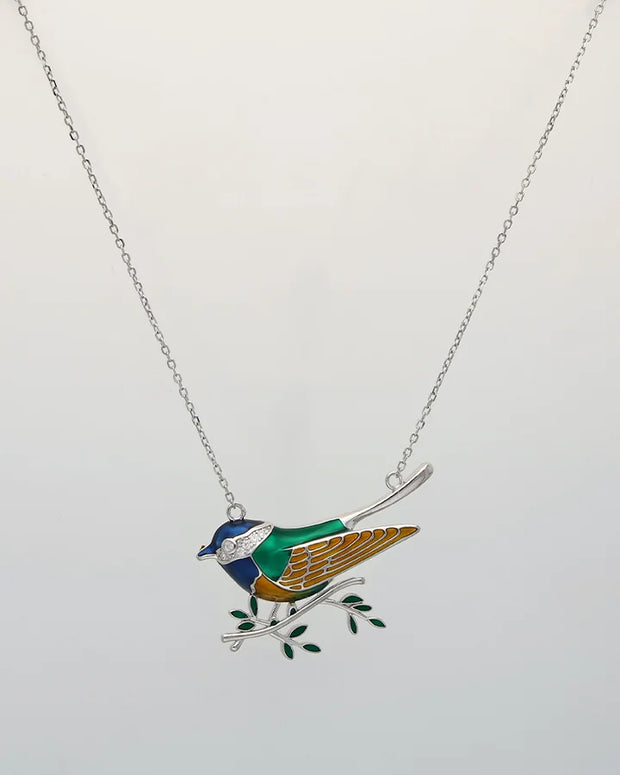 Aviora Multihue Bird Chain in 92.5 Silver