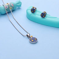 Fruity Spark Pendant Set in 92.5 Silver