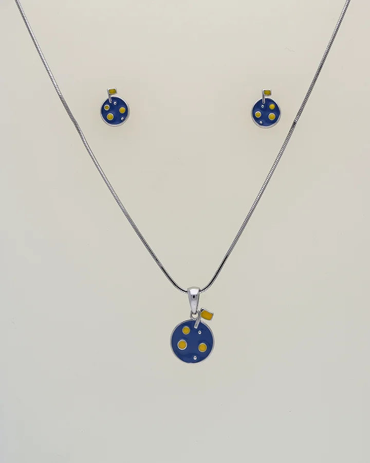 Fruity Spark Pendant Set in 92.5 Silver