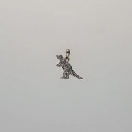 Dino Shimmer Pendant Set  in 92.5 Silver