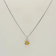 Sunny Ladybug Pendant Set in 92.5 Silver