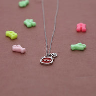 Scarlet Cow Pendant Set in 92.5 Silver