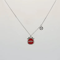Scarlet Cow Pendant Set in 92.5 Silver