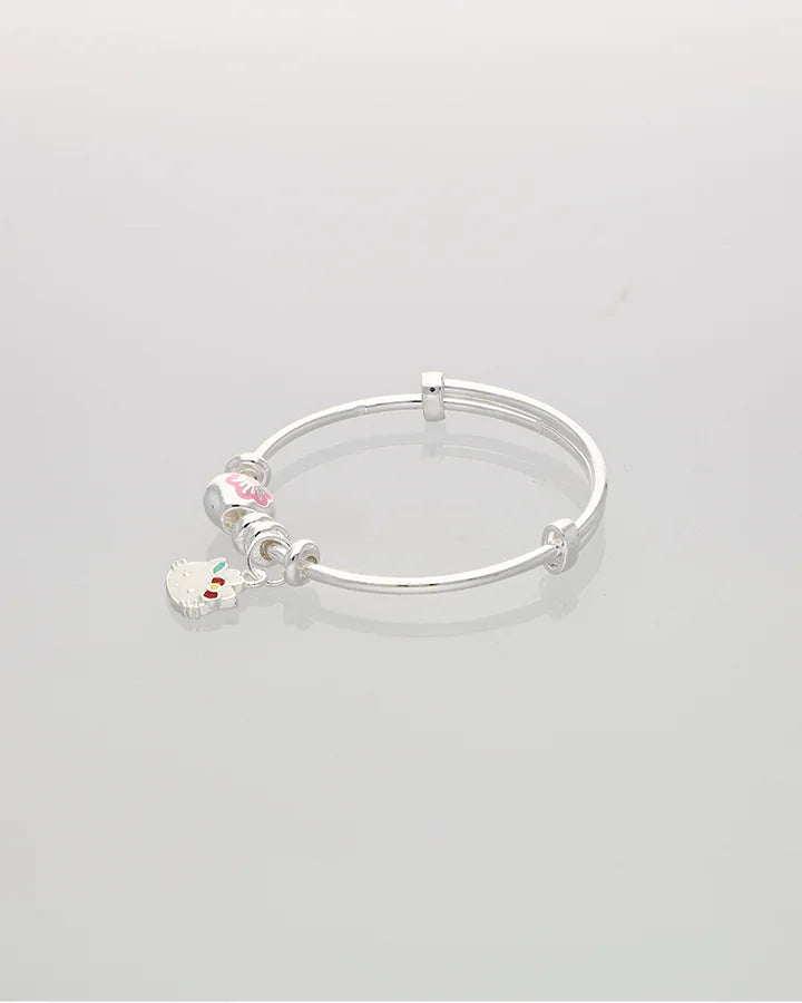 Kitty Blossom Baby Kadli in 92.5 Silver