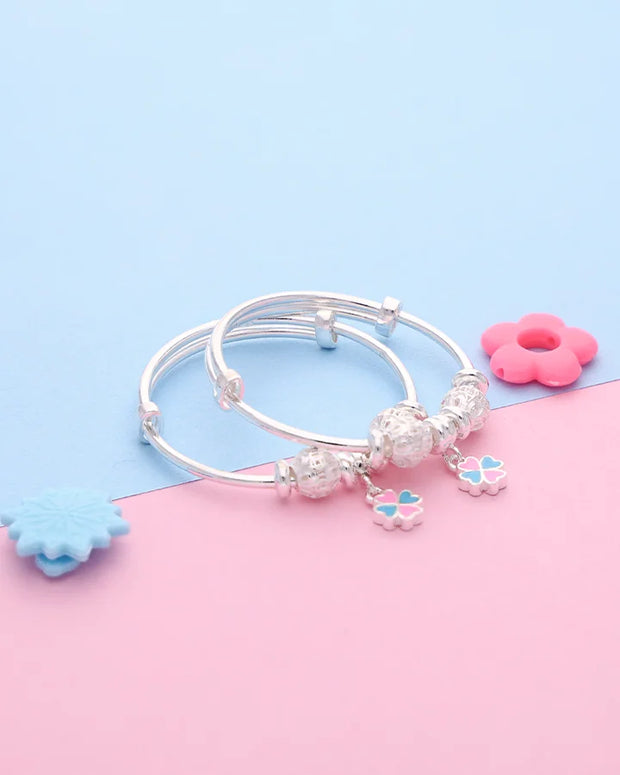 Blossom Bells Baby Kadli in 92.5 Silver