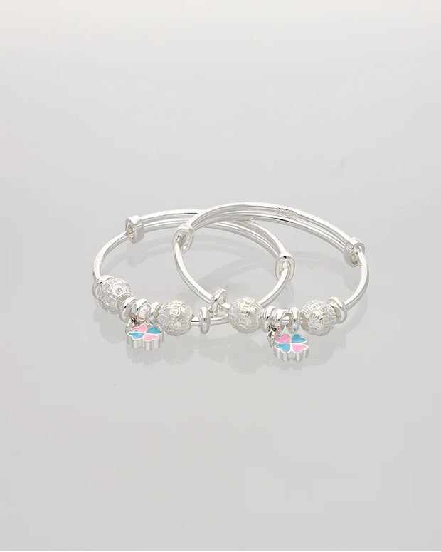 Blossom Bells Baby Kadli in 92.5 Silver