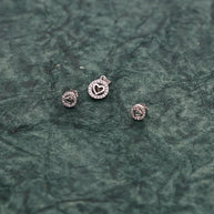 HeartAura Round Pendant Set in 92.5 Silver