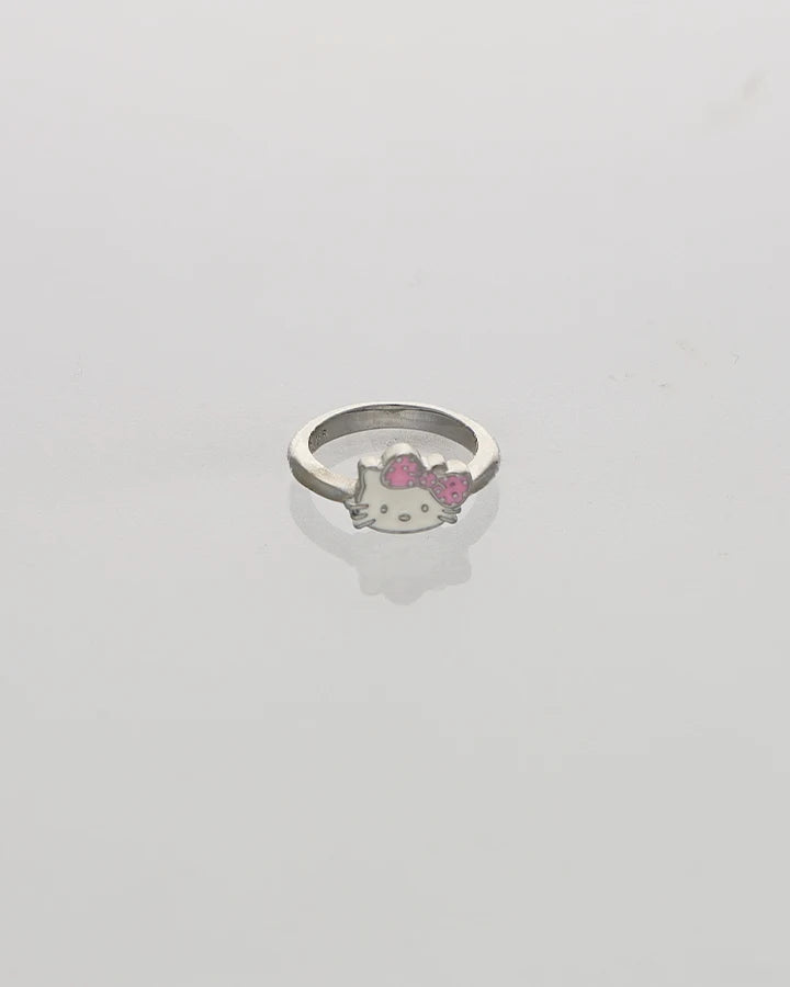 Enchanted Cat Baby Ring  in 92.5 Silver