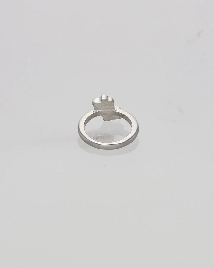 Mickey Magic Red Enamel Baby Ring in 92.5 Silver