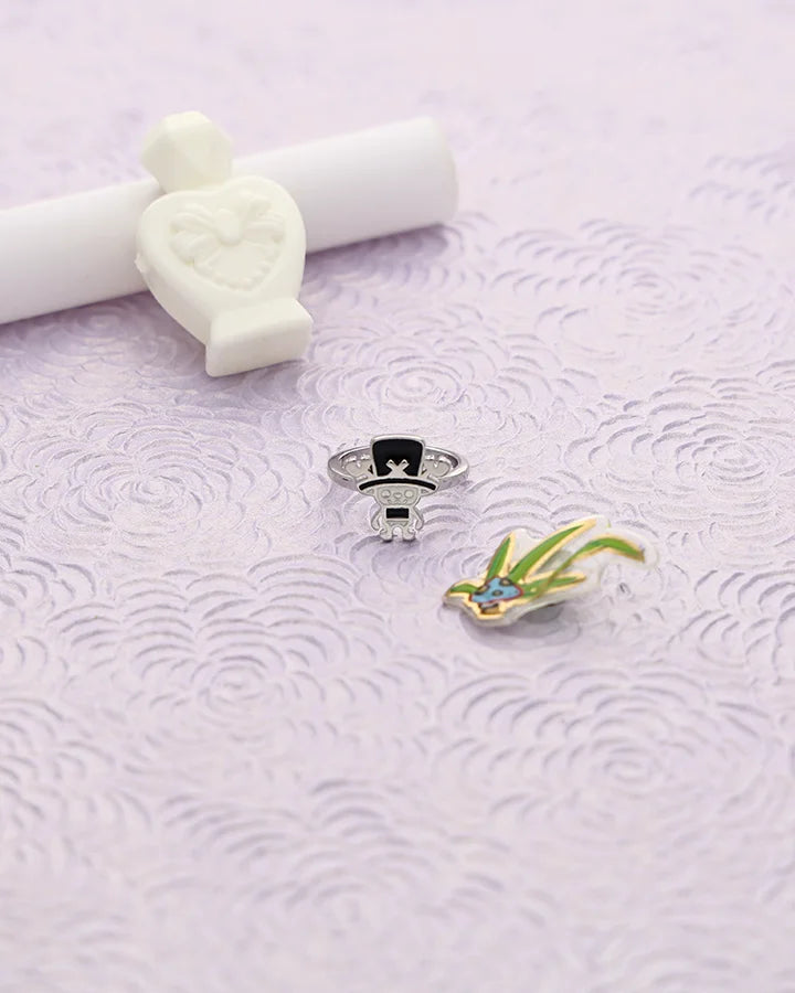 Pirate Pals Baby Ring in 92.5 Silver