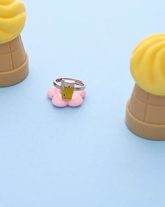 Mini Mug Fun Baby Ring in 92.5 Silver