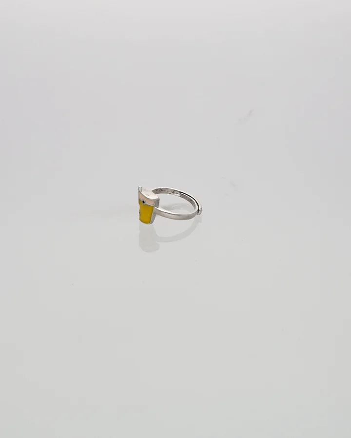Mini Mug Fun Baby Ring in 92.5 Silver