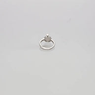 Blue Golfer Baby Ring in 92.5 Silver