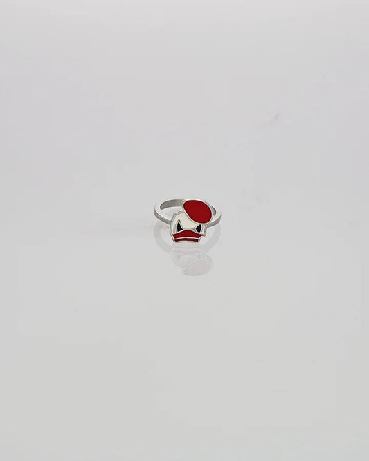 Ruby Donald Baby Ring in 92.5 Silver