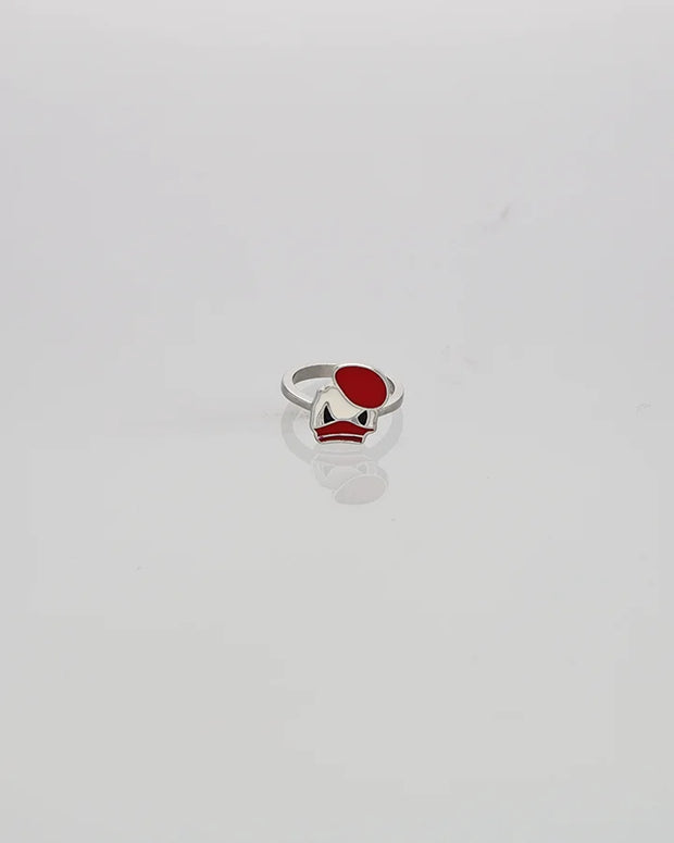 Ruby Donald Baby Ring in 92.5 Silver