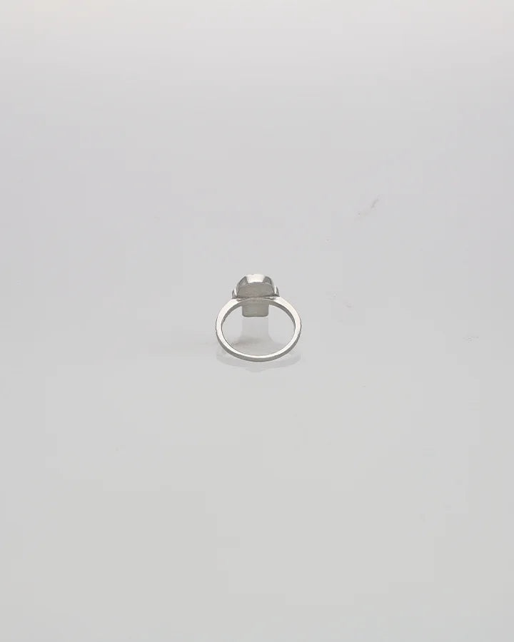 Green Doraemon Baby Ring in 92.5 Silver