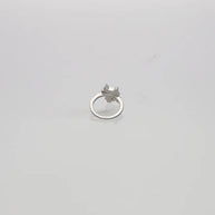 Ruby Whisker Baby Ring in 92.5 Silver