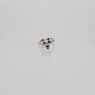 Ruby Whisker Baby Ring in 92.5 Silver
