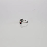 Ruby Whisker Baby Ring in 92.5 Silver
