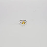 Sunny Ladybug Baby Ring in 92.5 Silver