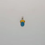 Sunshine Scoop Ice Cream Pendant in 92.5 Silver