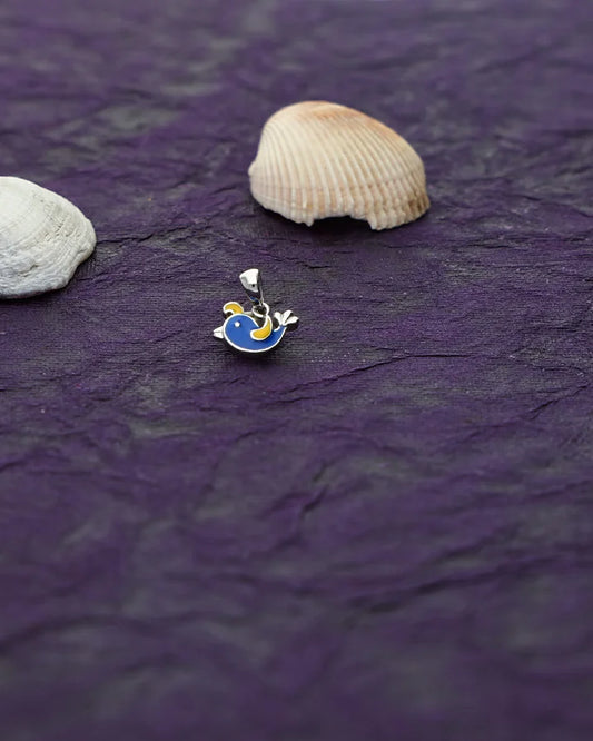 Sky Song Birdie Pendant in 92.5 Silver