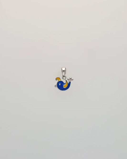 Sky Song Birdie Pendant in 92.5 Silver