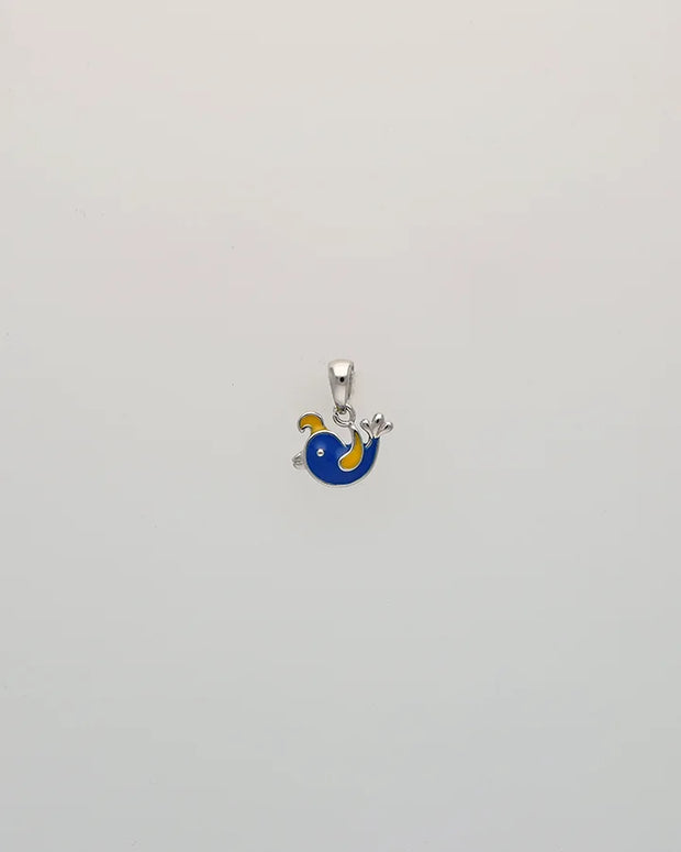 Sky Song Birdie Pendant in 92.5 Silver