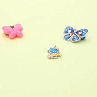 Blue Kitty Bloom Pendant in 92.5 Silver