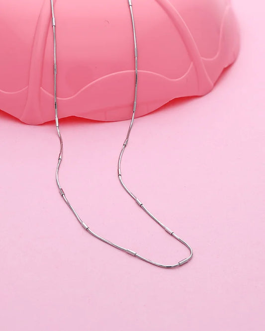 Italian Snake Gleam Chain in 92.5 Silver