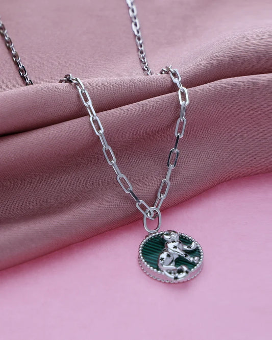 Tigris Halo Link Chain in 92.5 Silver