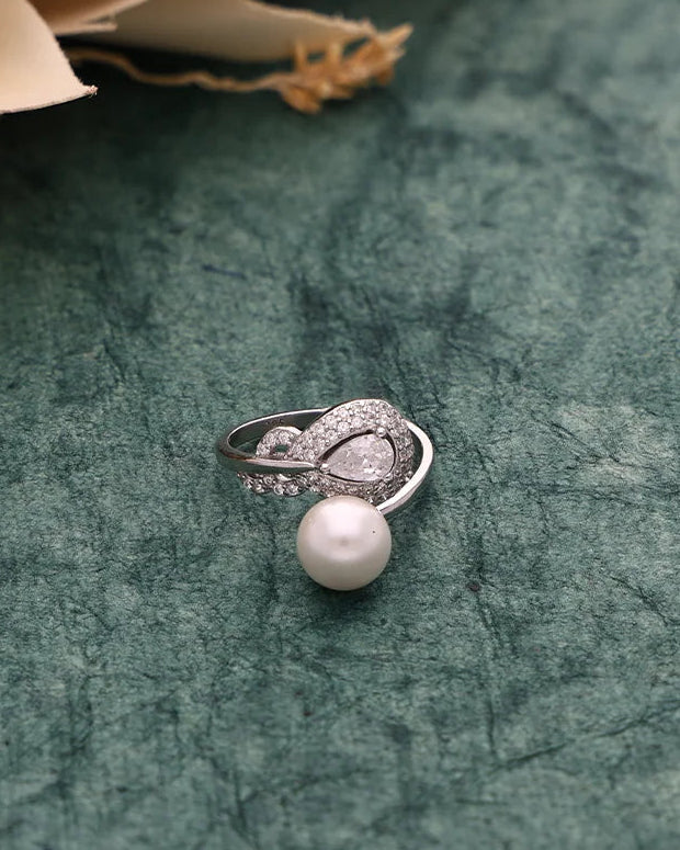 Aurelia Stone Ring in 92.5 Silver