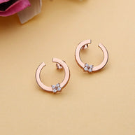 Floria Semi Bloom Studs in 92.5 silver