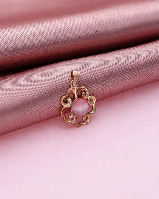 Roselle Bloom Pendant in 92.5 Silver