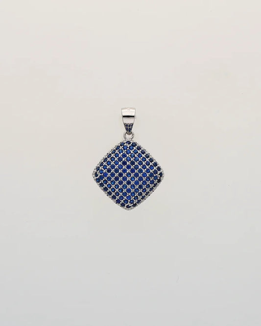 Azuryn Soft Square Pendant in 92.5 Silver