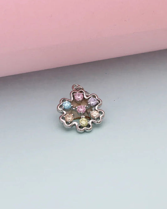 Chromia Heartfall Pendant in 92.5 Silver