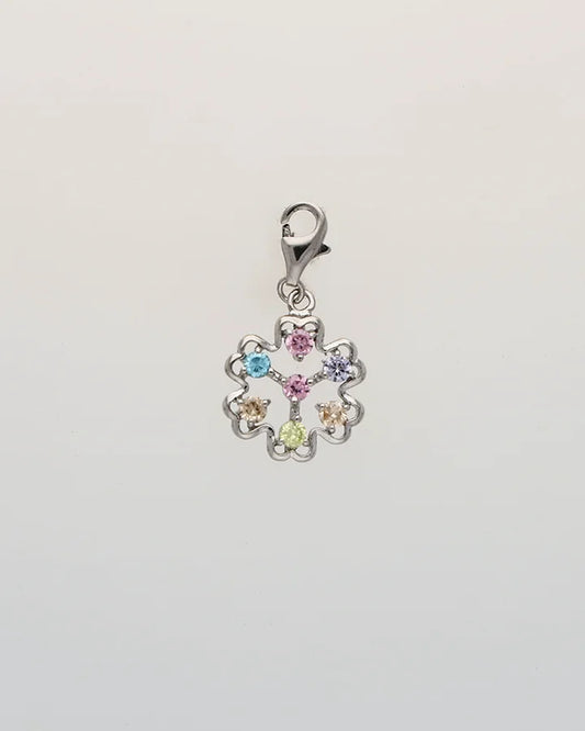 Chromia Heartfall Pendant in 92.5 Silver