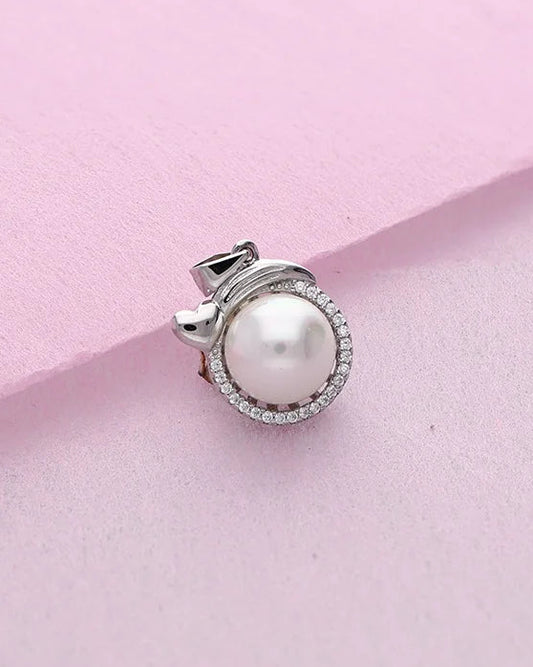 Pearlisse Ornate Glow Pendant in 92.5 Silver