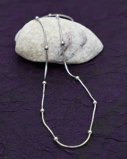 Silvique Grace Italian Chain in 92.5 Silver