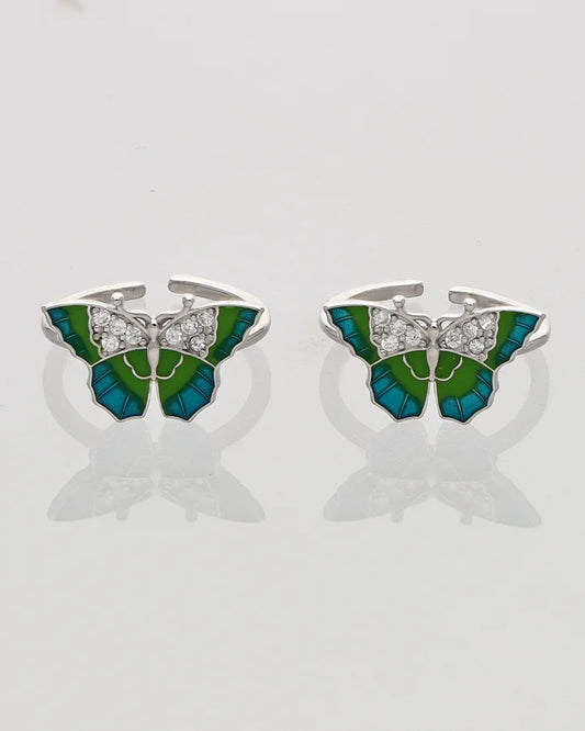 Rivanya Grace Enamel Bichudi in 92.5 Silver