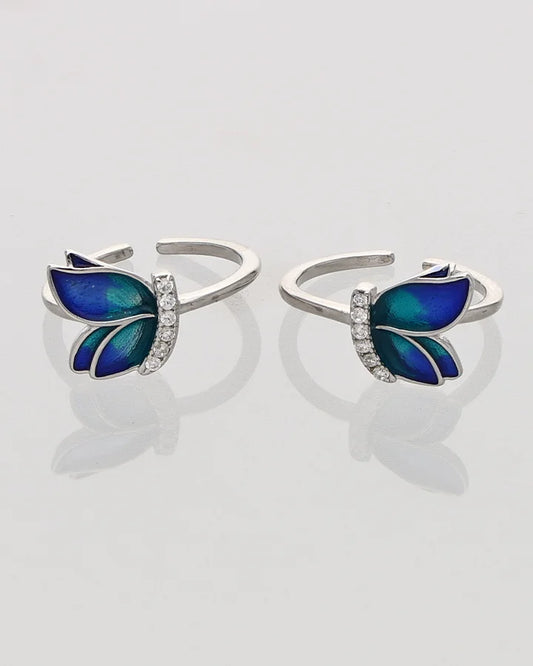 Kairava Pearl Enamel Bichudi in 92.5 Silver