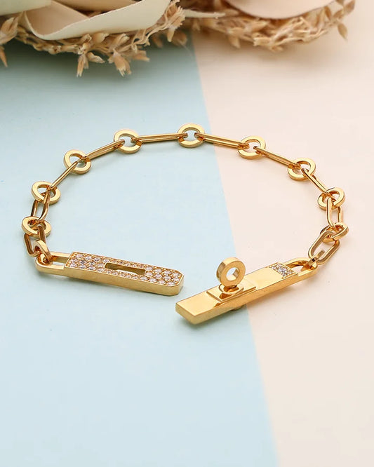 Ornixa Gleam Chain Bracelet in 92.5 Silver