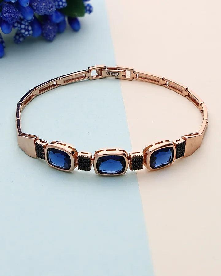 Aurexis Glow Chain Bracelet in 92.5 Silver