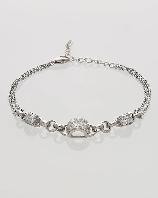 Solvique Grace Chain Bracelet in 92.5 Silver