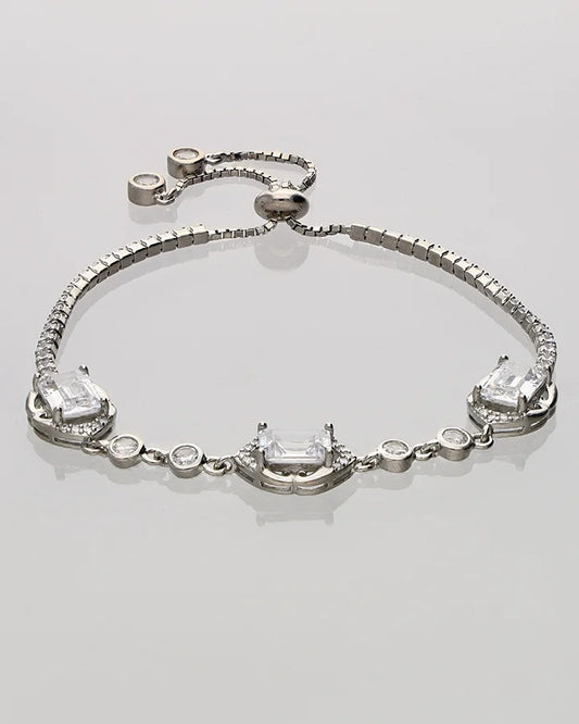 Orivelle Spark Chain Bracelet in 92.5 Silver