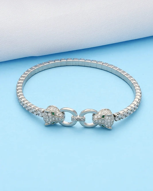 Vesnix Flow Stretch Bracelet in 92.5 Silver