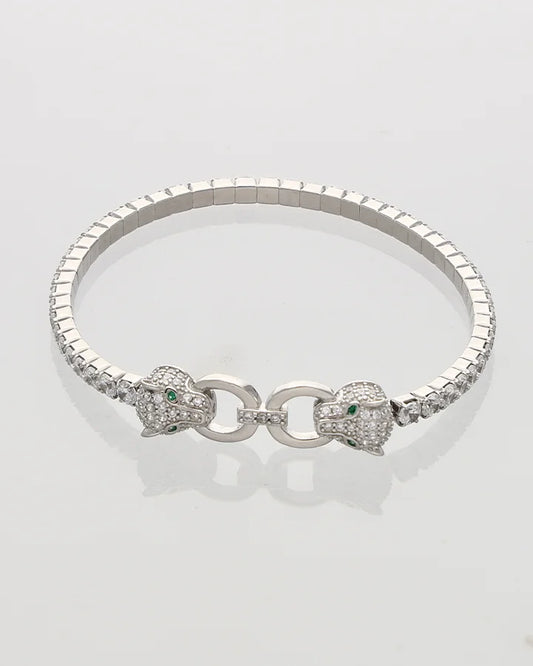 Vesnix Flow Stretch Bracelet in 92.5 Silver