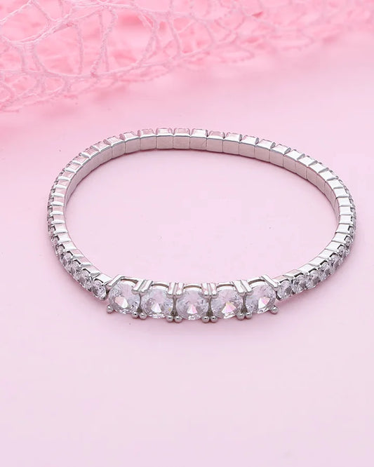 Nivora Flex Stretch Bracelet in 92.5 Silver