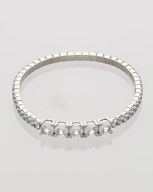 Nivora Flex Stretch Bracelet in 92.5 Silver