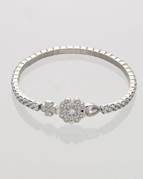 Aureth Soft Stretch Bracelet in 92.5 Silver